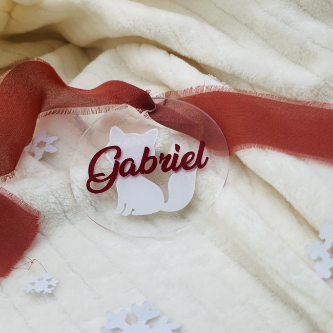 Boule de Noël - Renard