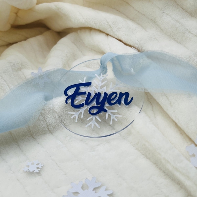 Boule de Noël - Flocon