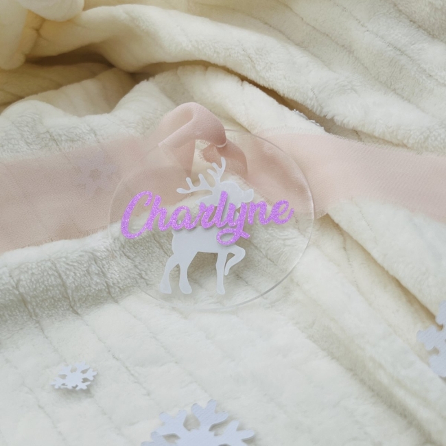 Boule de Noël - Cerf