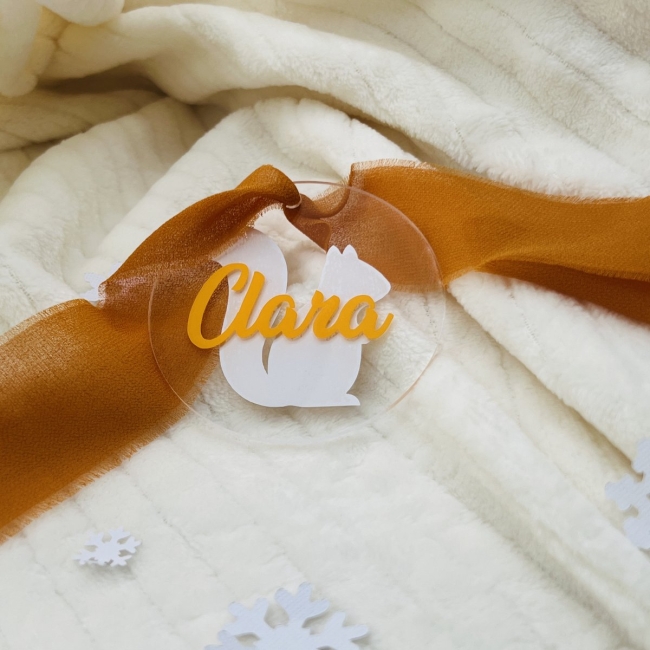 Boule de Noël - Ecureuil