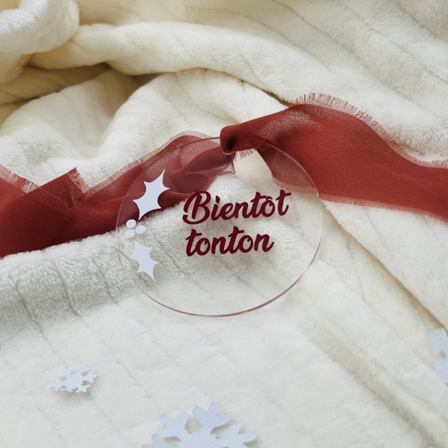 Boule de Noël - Houx